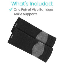 Load image into Gallery viewer, Bamboo Ankle Sleeves