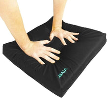 Load image into Gallery viewer, Wheelchair Gel Seat Cushion - Back Support Comfort and Pain Relief - 16&quot; x 16&quot; - wheelchair-cushions-gel