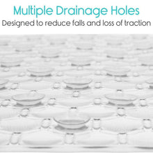 Load image into Gallery viewer, Oval Bath Mat Blue